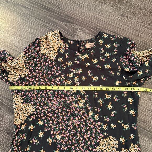 Kachel Anthropologie Joanna Floral Midi Dress - Picture 6 of 10